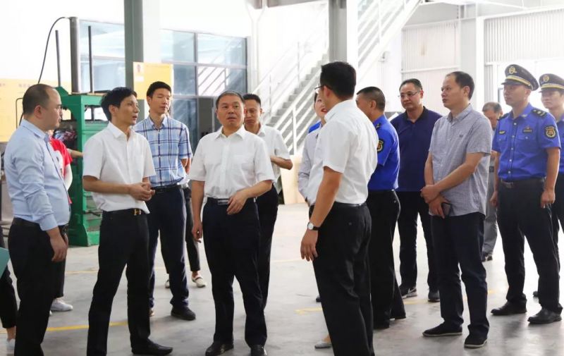 市长朱志杰 副市长徐锴莅临必一运动光学调研工业固废处置惩罚试点事情