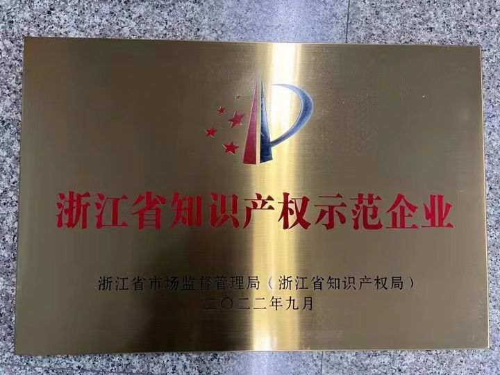 浙江省知识产权树模企业